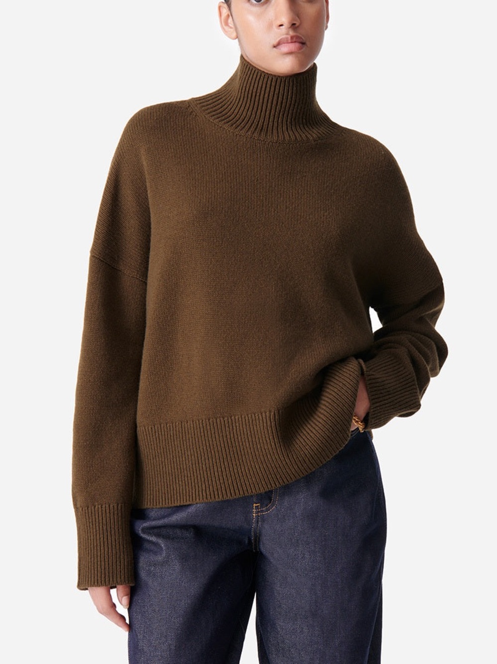Vanessa Bruno Malo Kaki Sweater Size Medium